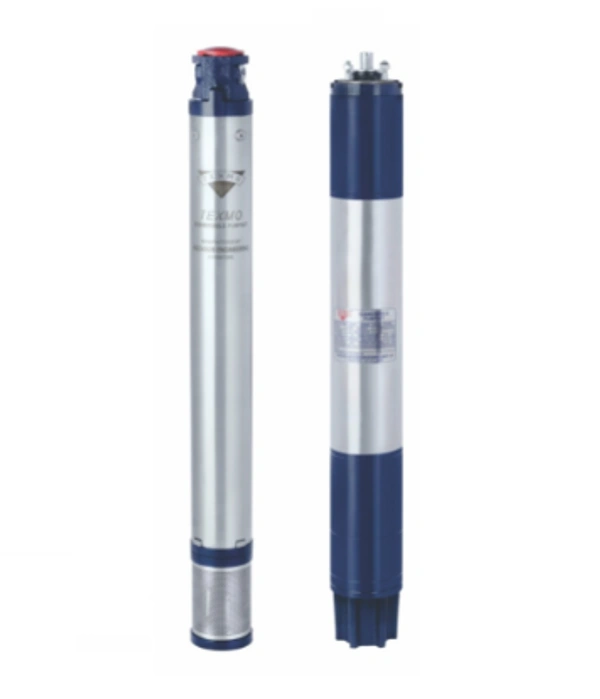 TEXMO 2.0 Hp 26 Stage 4" Three Phase Borewell Submersible Motor With Pump FT015+ HRF 06/26
